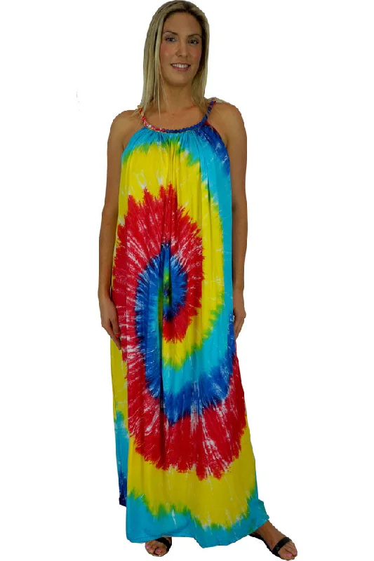 Closeout Long Delta Dress Rainbow