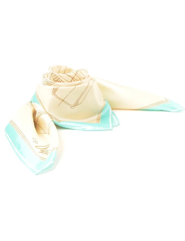 Midnight Sale raincoatClassic Patterned Head Scarf - M