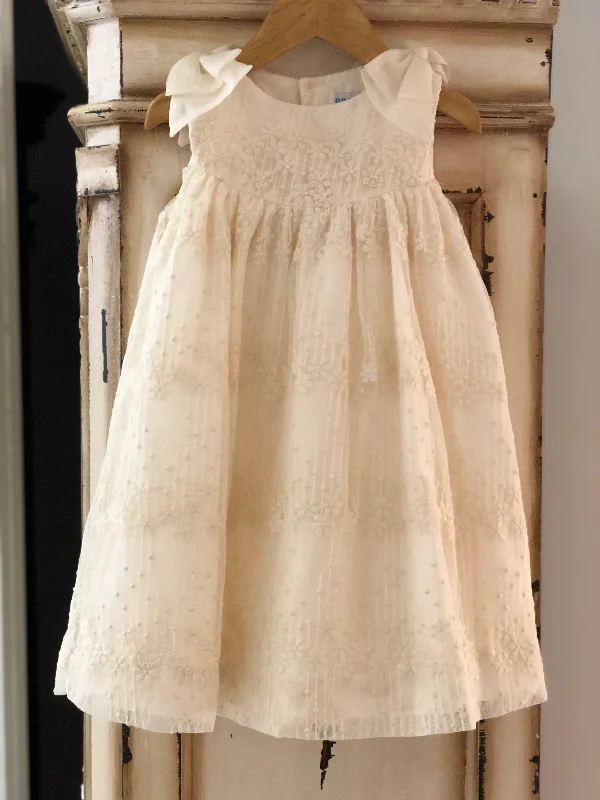 New Markdowns wrap dressLuli & Me Embroidered Ivory Dress