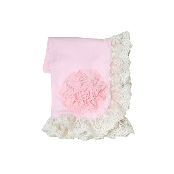 one-shoulder dressHaute Baby Pink Lullaby Blanket