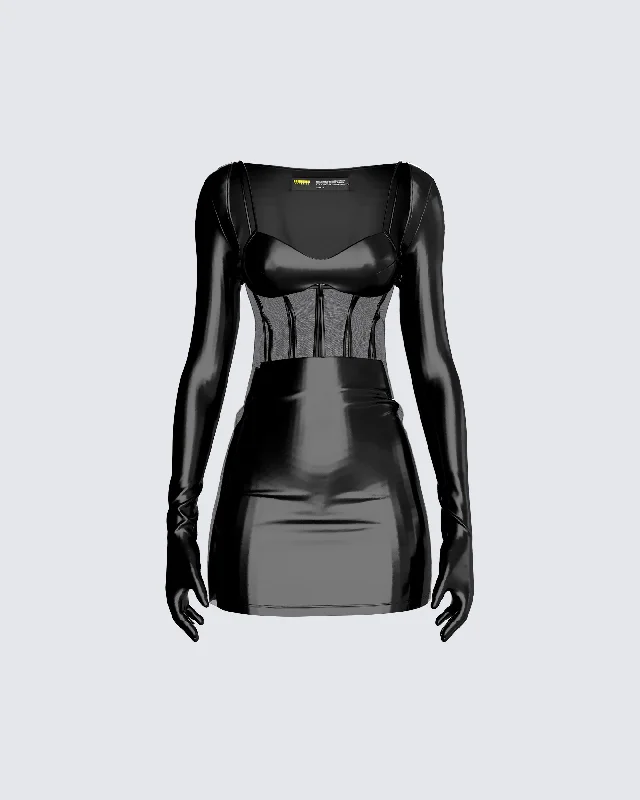 Price Drop Alert evening dressCecilia Black Dress & Shrug