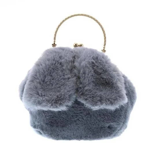 chic dressPlush Bunny Ear Purse