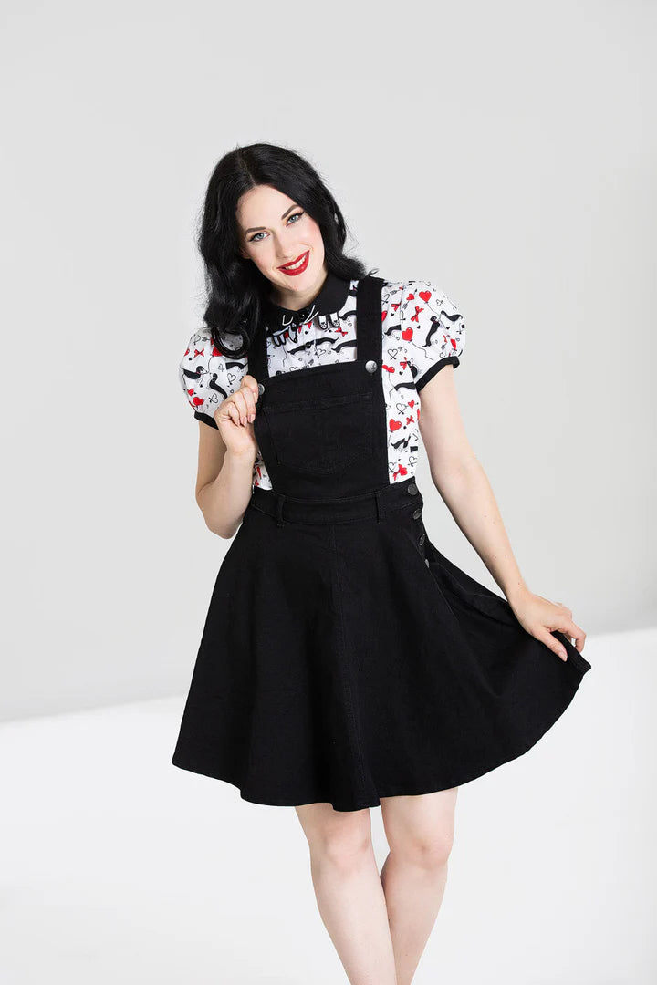 Best Seller casual knit dressDakota Pinafore Dress