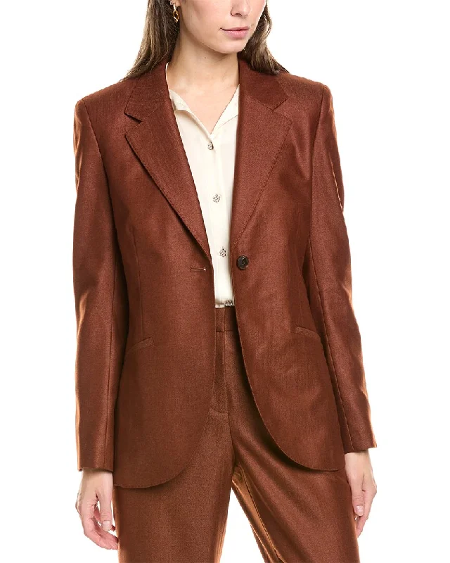 Seasonal Sale urban street coatLafayette 148 New York Single Button Cutaway Blazer