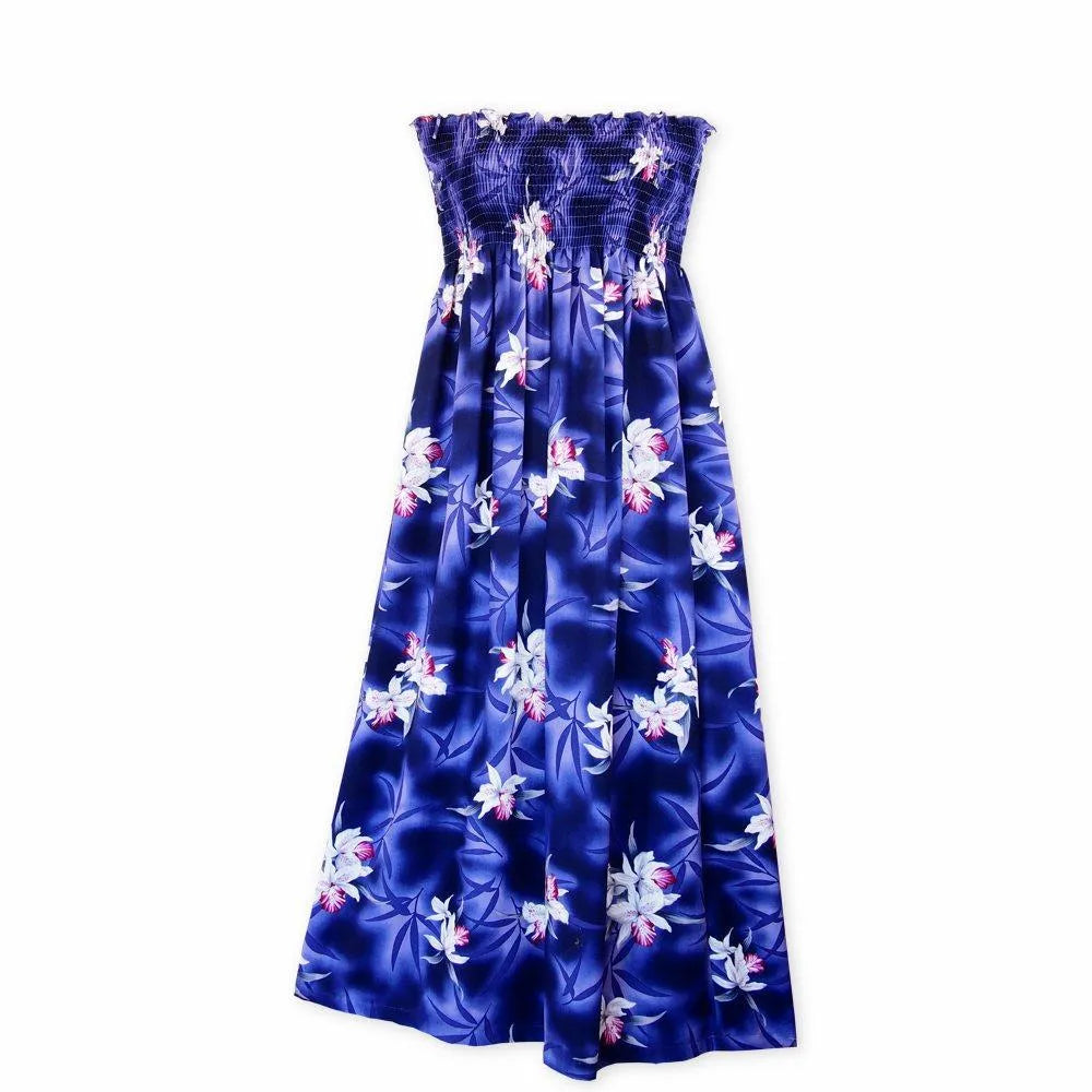 Limited Time Offer Poipu Purple Maxi Hawaiian Dress