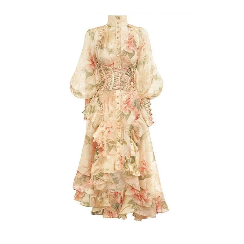 Price Rollback sleeveless dressWomen's Asymmetrical Floral Printed Dress