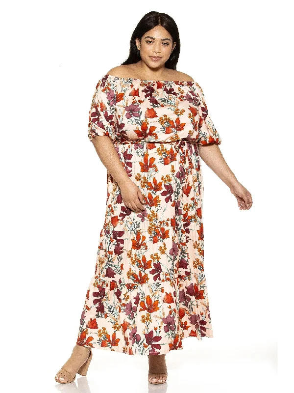 ruched dressHarlow Maxi Dress - Plus Size