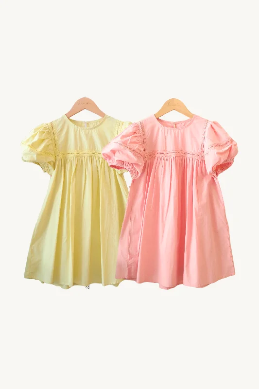 Bonus Savings Puffy Sleeves Dress
