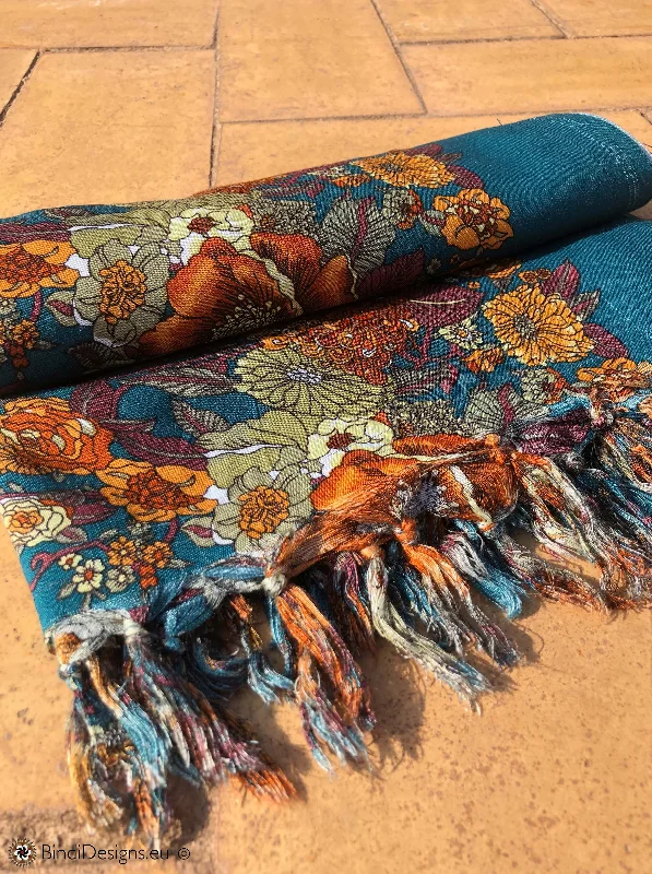 Year-End Sale Floral Print Sarong Beach Wrap