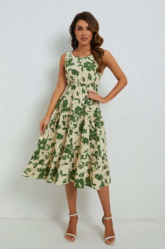 Last Chance ruched dressCindy Floral Midi Dress