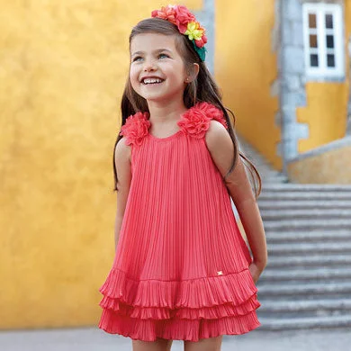 Lowest Price boho-chic dressPleated ruffled dress