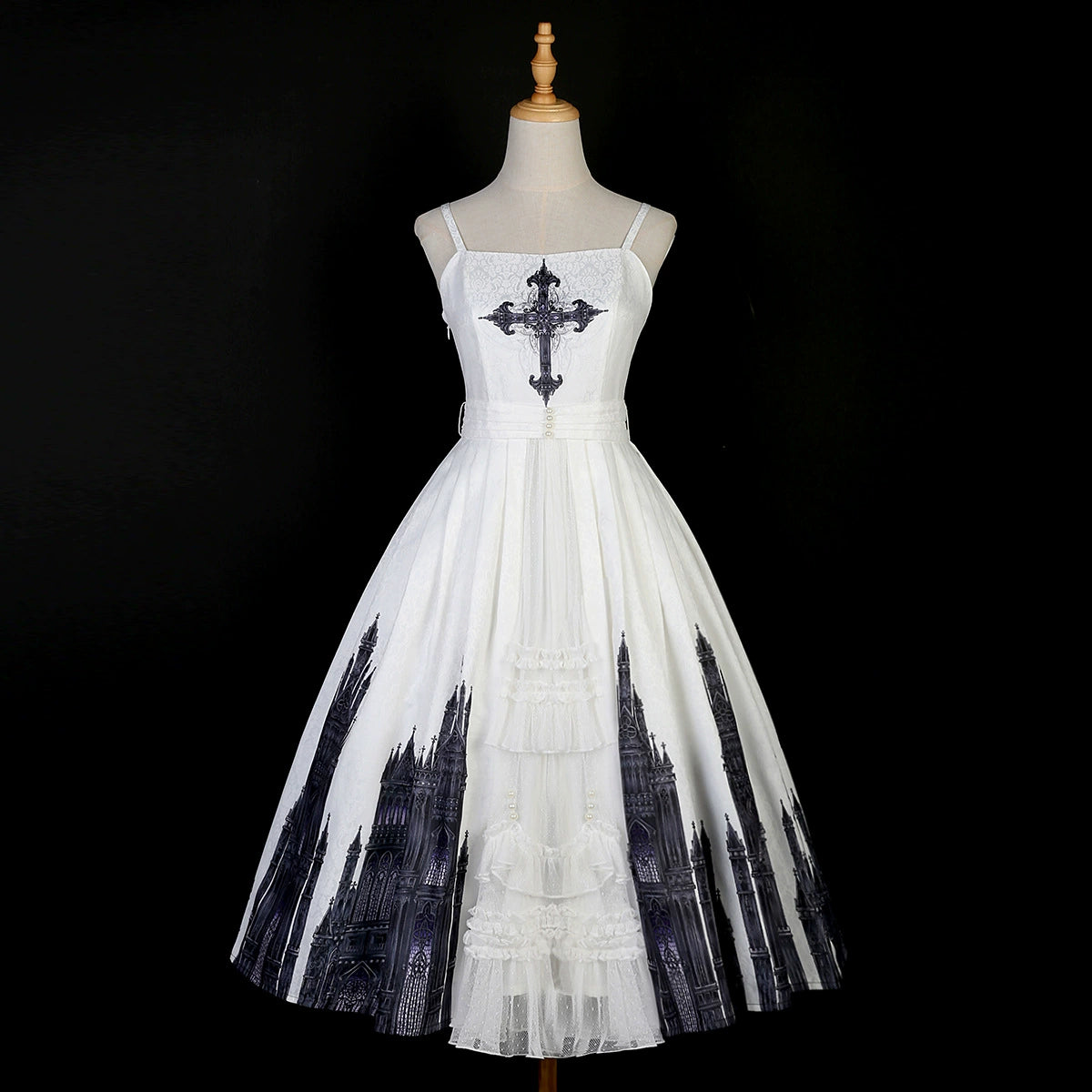 white JSK dress