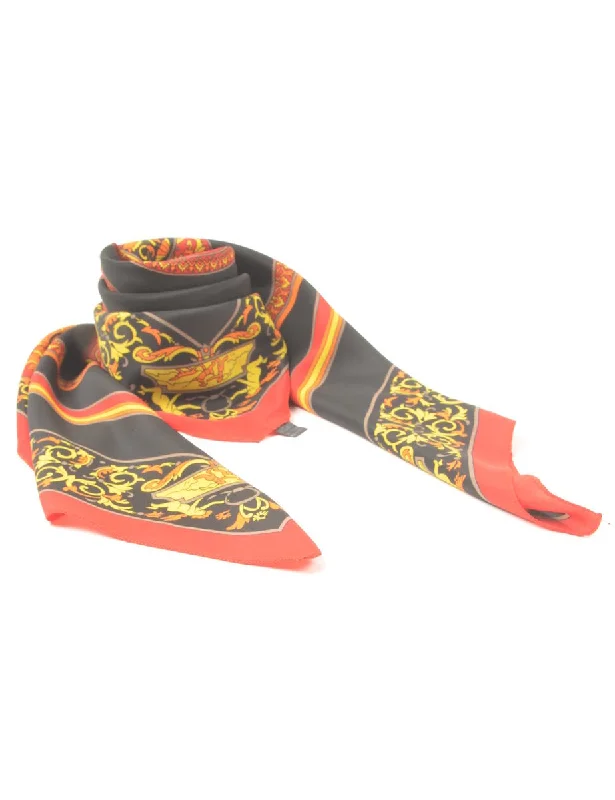 Members Only cozy coatMedallion Print Scarf - M