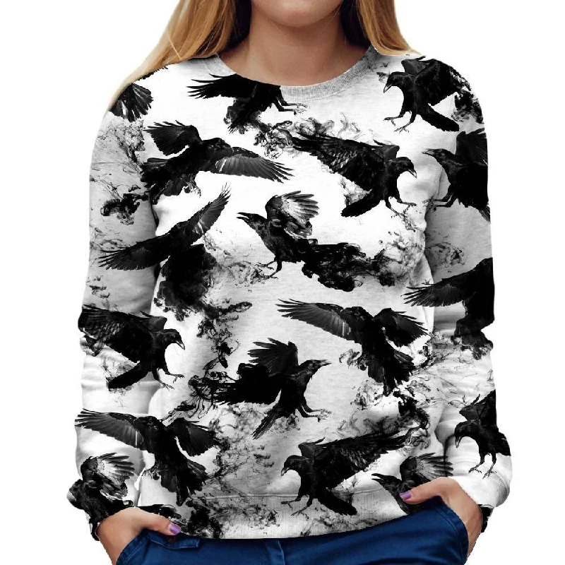 Fantastic Offers stylish sports hoodieCrows Womens Sweatshirt