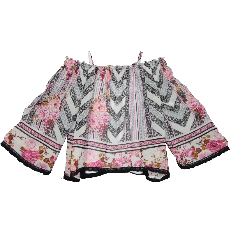 Unmissable Offer winter dressTru Luv Havana Floral Print Top