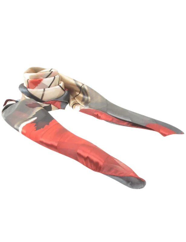 Online Exclusive insulated jacketMulti-colour Head Scarf - XL