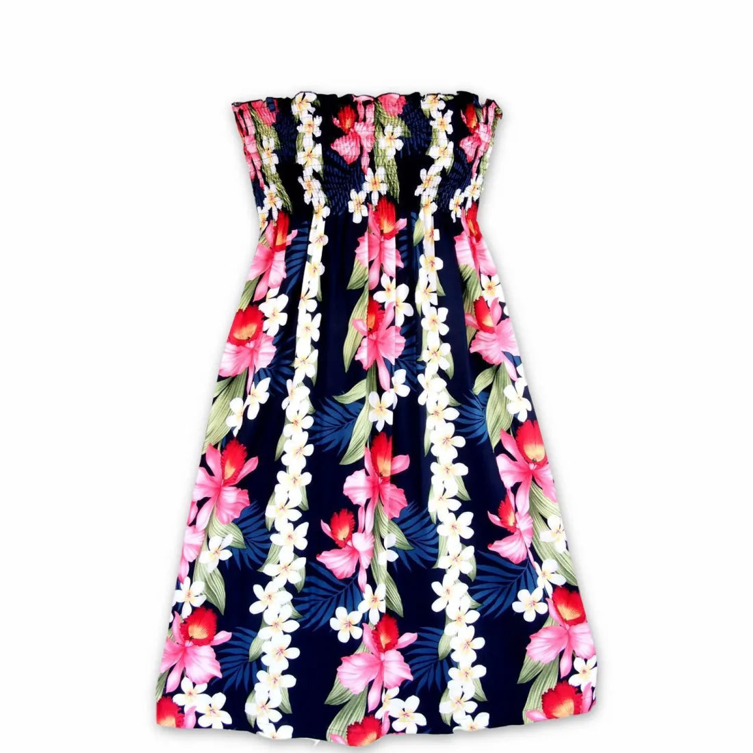 Don't Wait Orchid Play Blue Moonkiss Hawaiian Dress