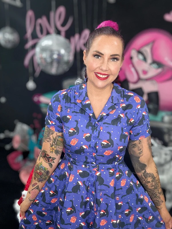 Discount Mania high-waisted dressPeggy Swing Dress in Salem's Christmas