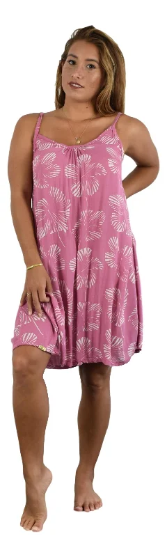 Don't Wait Secret Beach- Bali Dress - Short - New Hibiscus - Rapture Rose / Orchid Mist Don't Wait Secret Beach- Bali Dress - Short - New Hibiscus - Rapture Rose / Orchid Mist