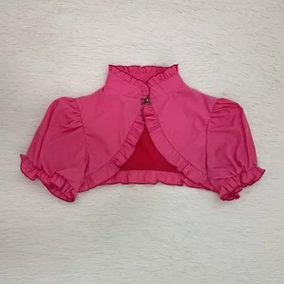 rose pink short sleeve bolero only