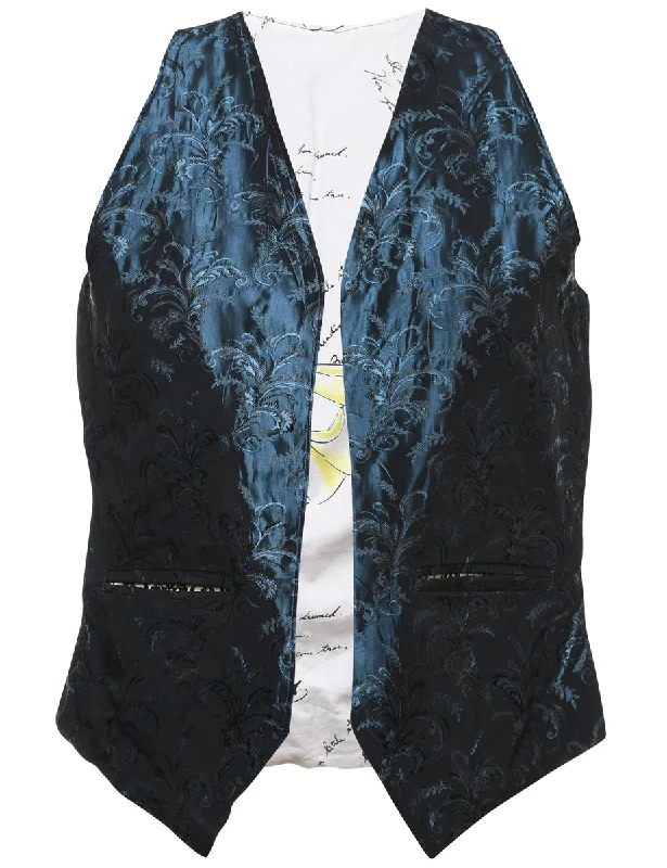 oversized coatJacquard Waistcoat - L