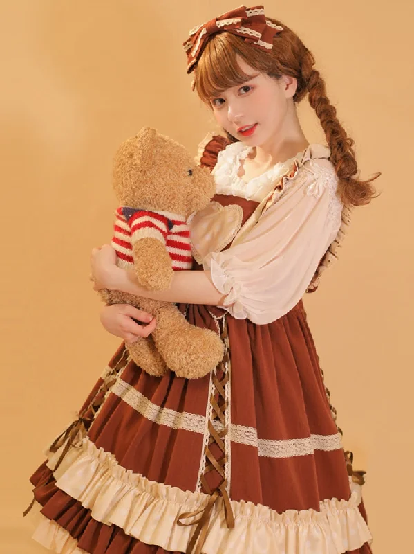 Factory Direct Sale casual summer dressEieyomi~Sweet Lolita Cotton Princess JSK Dress