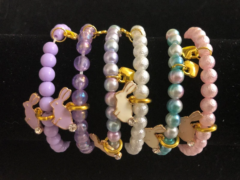 one-shoulder dressBunny Charm Bracelet