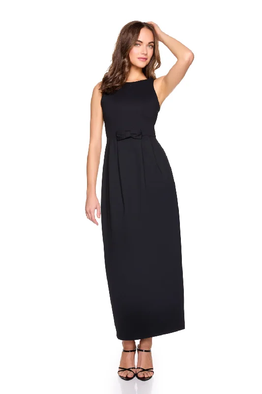 Special Buy winter dresspleated bow front dress