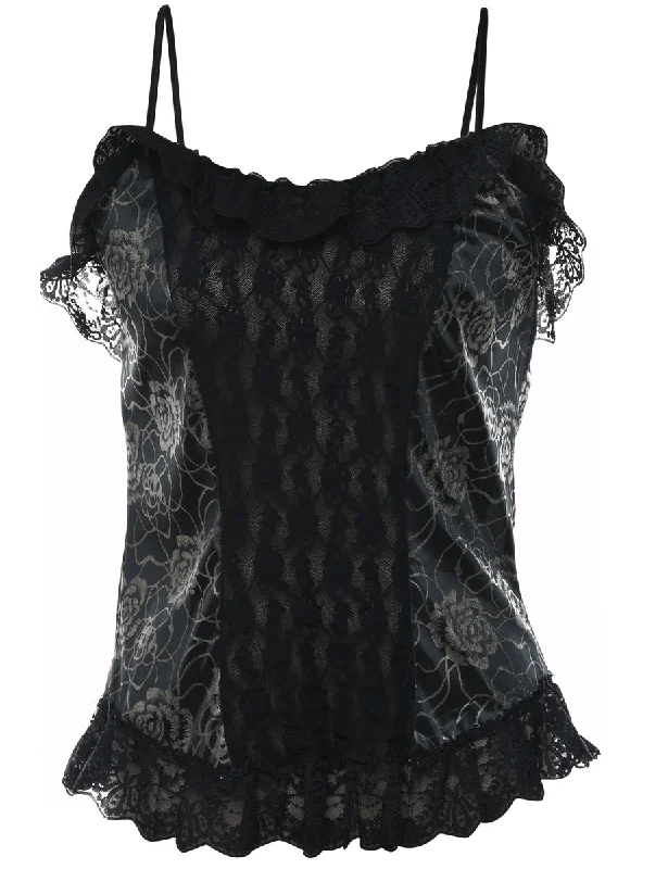Price Smash padded coatFloral Print Slip - M