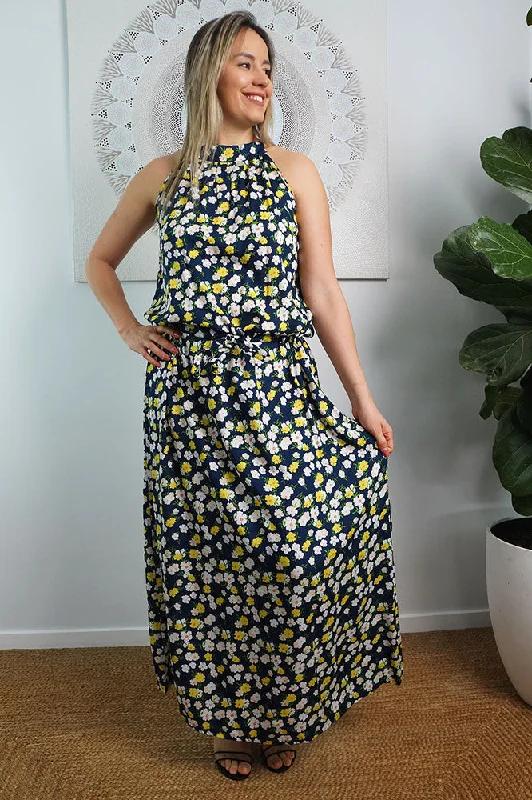 Deal Dash Long Chloe Dress "Patchouli"