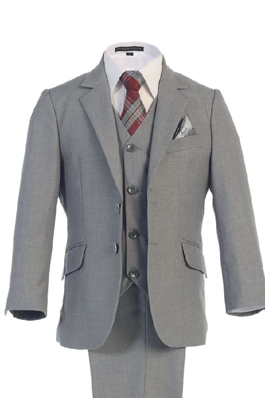 Deal Explosion sophisticated dressBoys Light Gray Suit