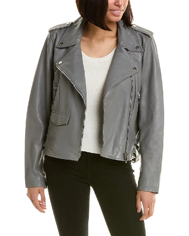 The Best Prices long coatWalter Baker Liz Leather Jacket