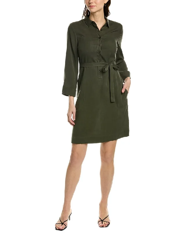 bodycon dressgo>silk Silk Shirtdress