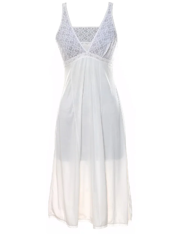 Limited Time Discount sleek trench coatWhite Slip - M