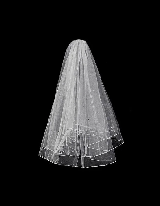 Deal Frenzy v-neck dressCrystal Stone Veil
