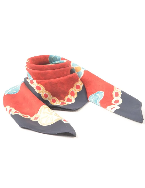Holiday Sale fashionable outerwearNovelty Print Head Scarf - M