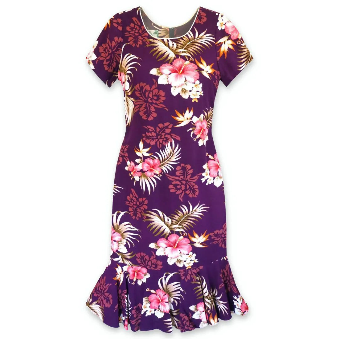 Don't Wait Passion Purple Laka Hawaiian Dress