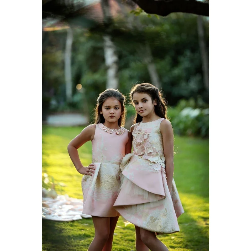 Quick Sale long sleeve dressSoapbox Kids Royal Icing in Pink