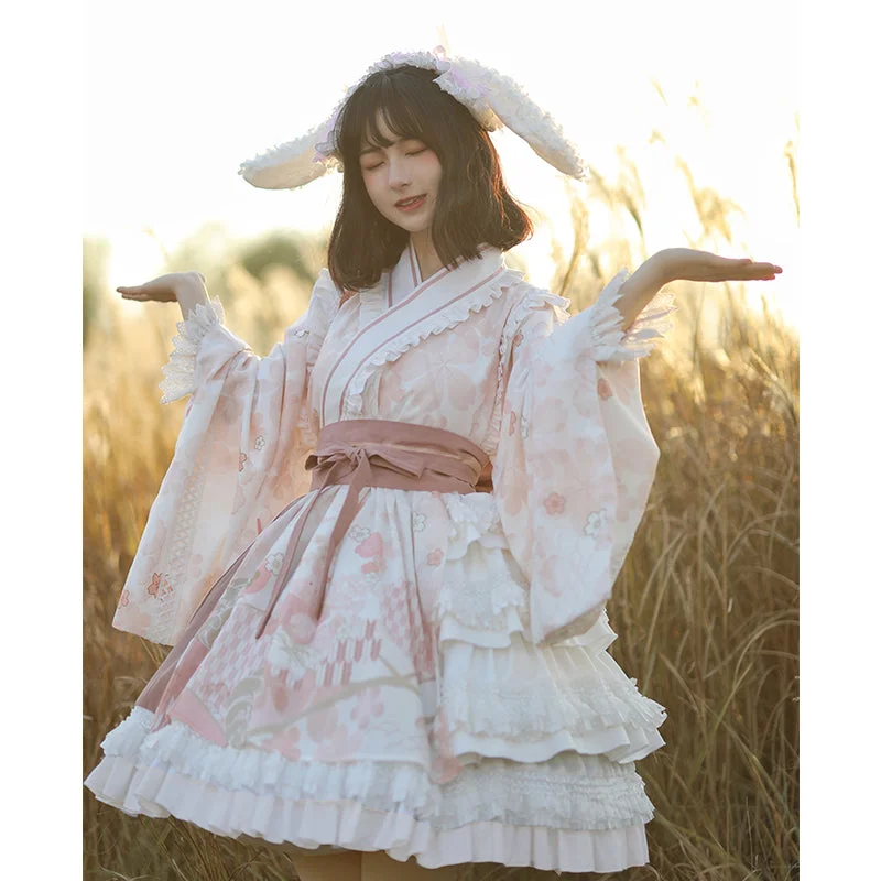 Final Clearance ruffle dressWith PUJI~Xiaochunrihe~Qi Lolita OP Dress