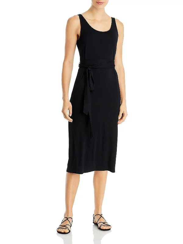 silk dressWomens Jersey Tank Midi Dress