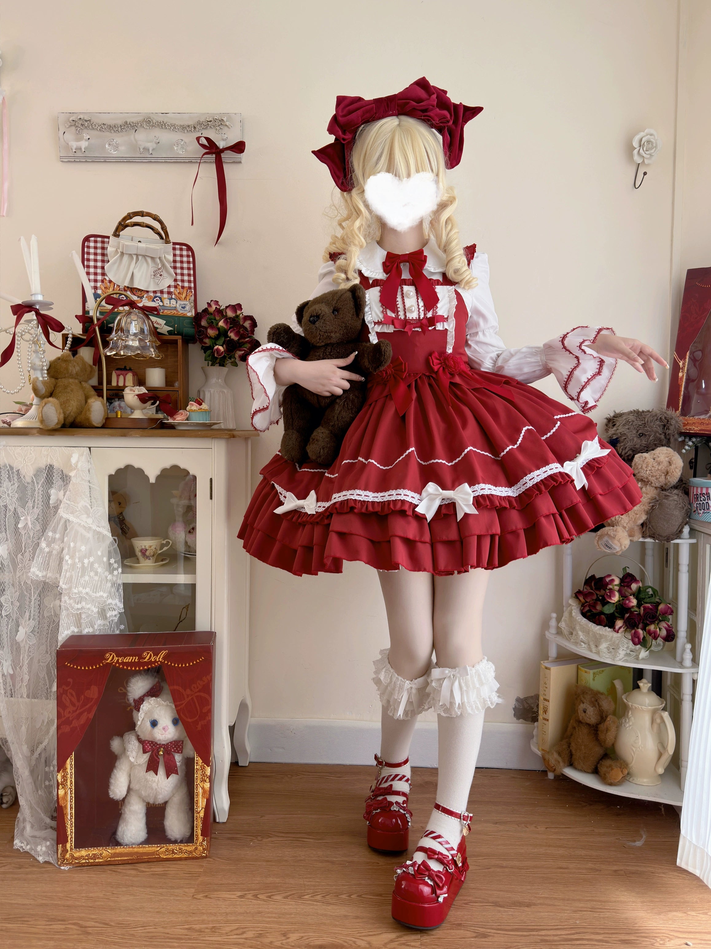 Super Bargain elegant evening dressHanguliang~Paper Shell Cake~Sweet Lolita JSK Dress Summer Dress