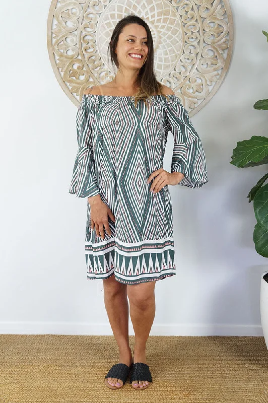 Markdown Madness Malibu Dress "Tungstone"