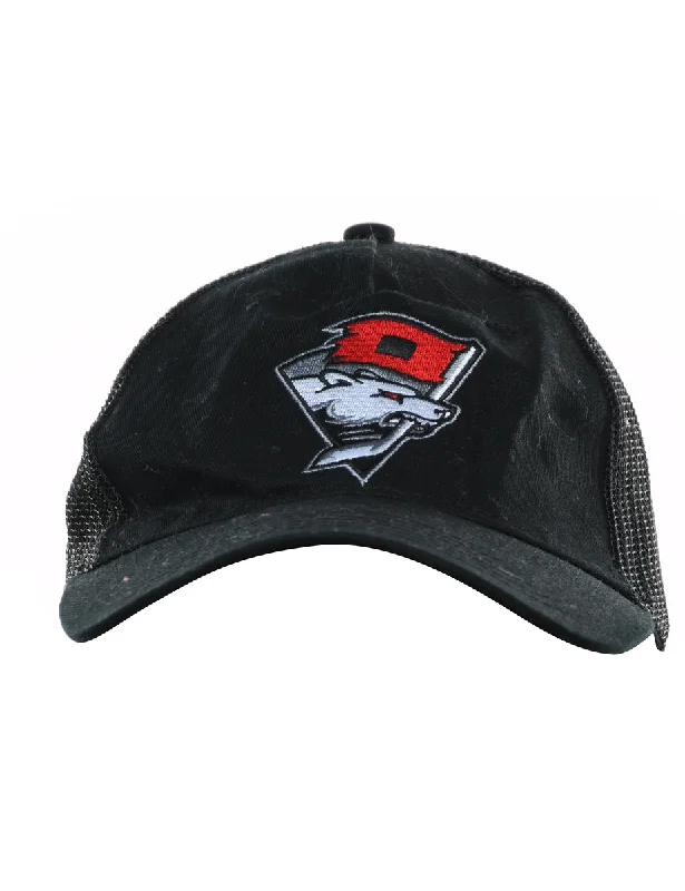 slim fit coatBlack Mesh Effect Sporty Cap - XS