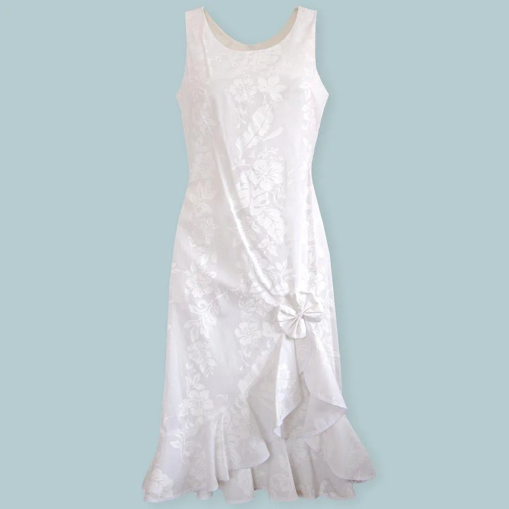 Super Deal Makamae Naniloa Hawaiian Wedding Dress