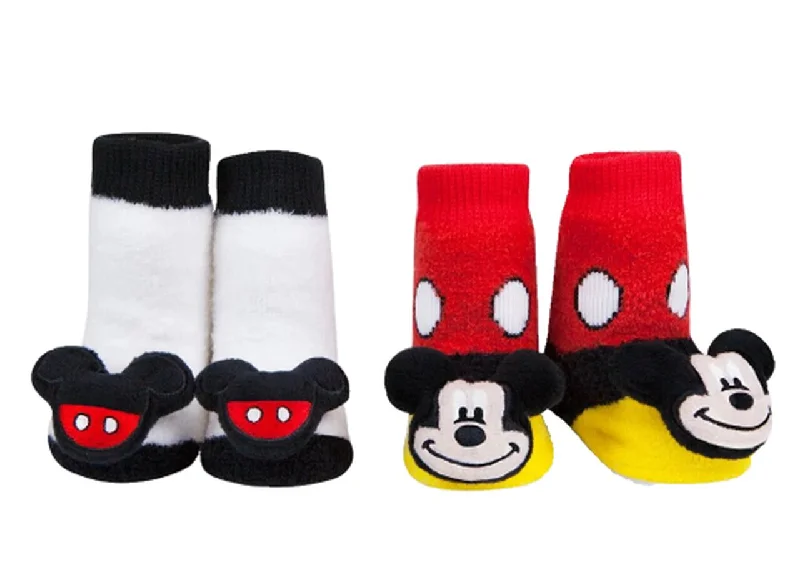 knit dressWaddle Mickey Mouse Rattle Socks