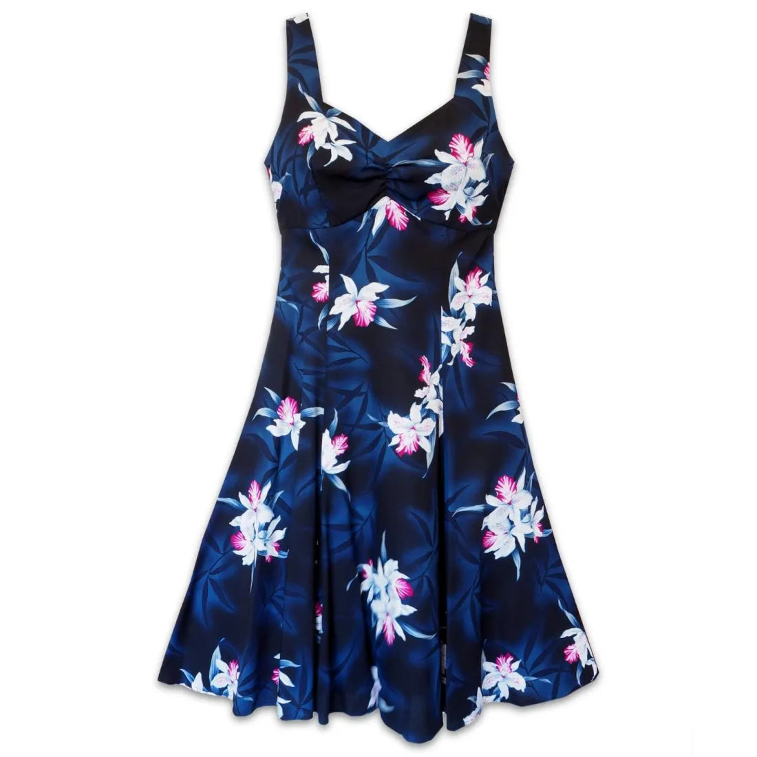Deal of the Day Poipu Grey Molokini Hawaiian Dress