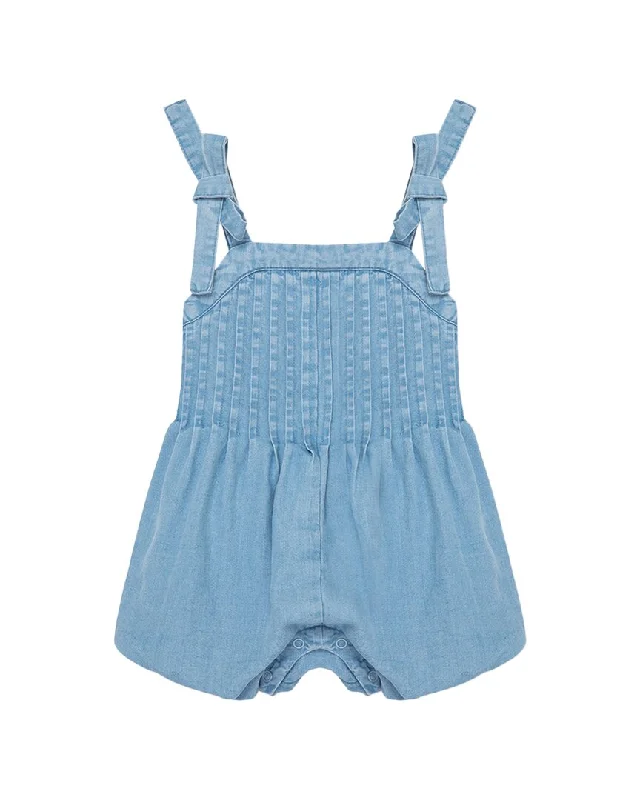 Best Bargains off-shoulder dressHabitual Smocked Bubble Leg Romper