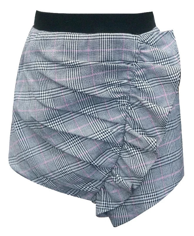 Instant Discount pleated maxi dressHannah Banana Checkered Skirt