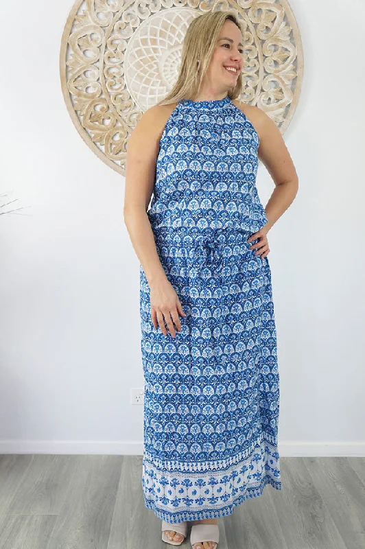 Exclusive Savings Long Chloe Dress "Scallop"
