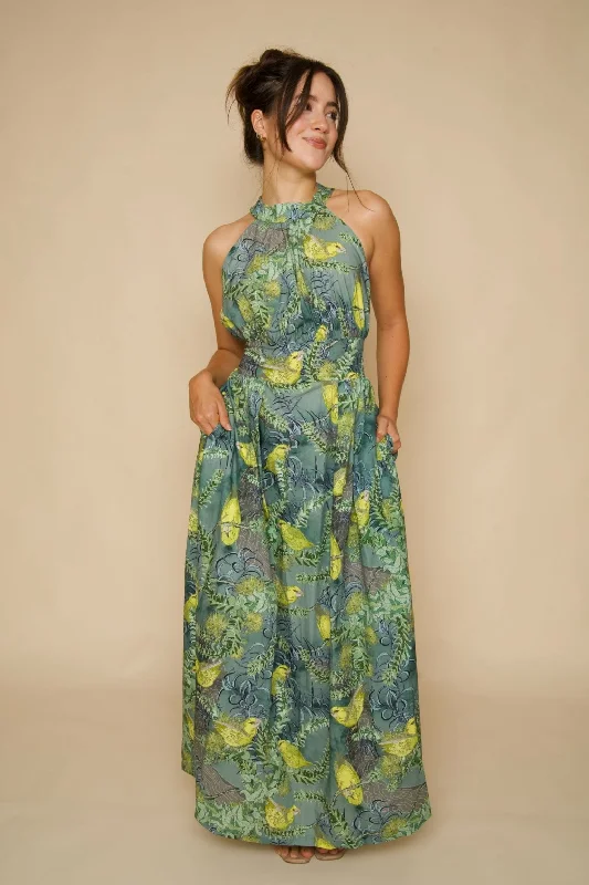 Limited Quantity Foraging Kiwikiu Empire Dress